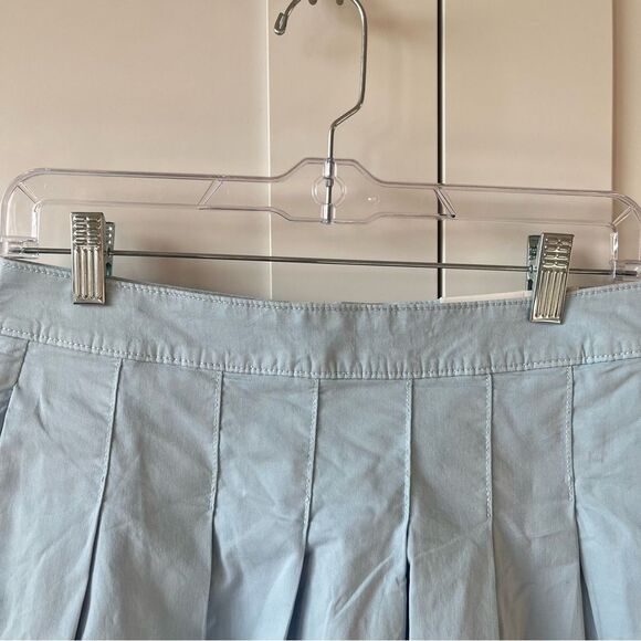 American eagle Super High-Waisted Icy Blue Pleated Tennis Skirt Size 6 NWT - Picture 8 of 8